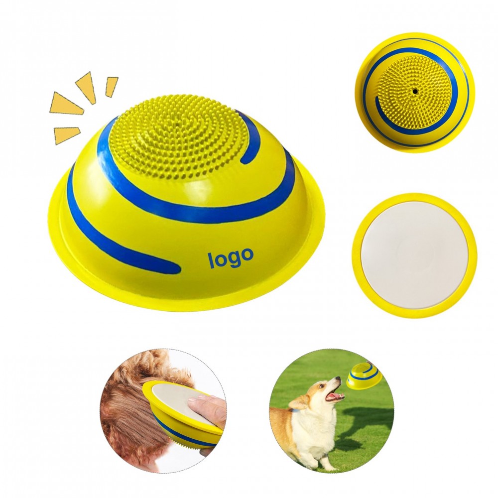 Dog Flying Disc Toy with Logo