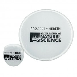 Folding Flying Disc With Pouch with Logo  Folding Flying Disc With Pouch with Logo