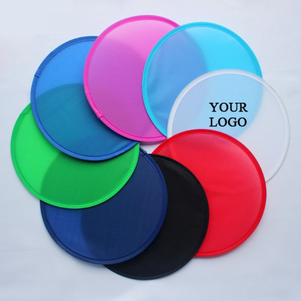 Promotional Foldable Flying Disks With Pouch Promotional Foldable Flying Disks With Pouch