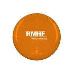 Customized 10" Style Hard Plastic Disc PMS165 Orange Flying Discs