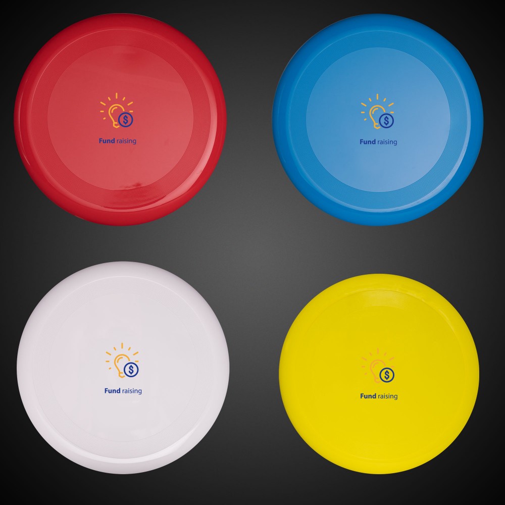 Custom Printed 10" Flying Disc - Assorted Colors Custom Printed 10" Flying Disc - Assorted Colors