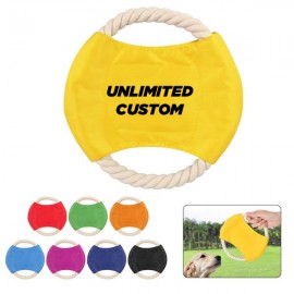 Custom Pet Cotton Rope Flying Disk