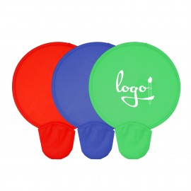 Personalized 10" Polyester Folding Disc Full Color With Pouch
