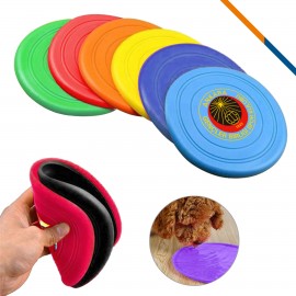 Brandy Silicone Flying Discs with Logo