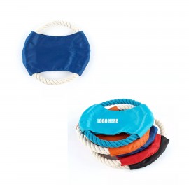 Pet Rope Flyer Toy with Logo