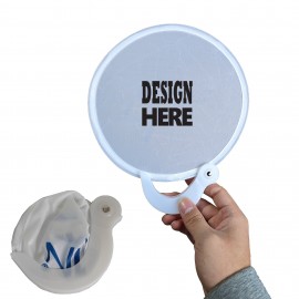 8" Flying Disc with Handle with Logo