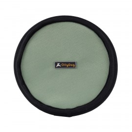 OllyDog Flyer Disc, Jade Green with Logo  OllyDog Flyer Disc, Jade Green with Logo
