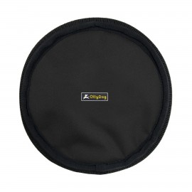 Personalized OllyDog Flyer Disc, Raven Black