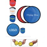 Custom 10" Flying Disc With Matching Pouch