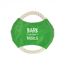 Promotional Kelly Green Rope Disc - 1 Color Imprint (Factory Seconds)