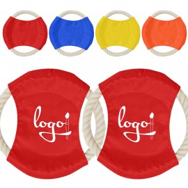 Personalized Cotton Rope Flying Disc Dog Toy