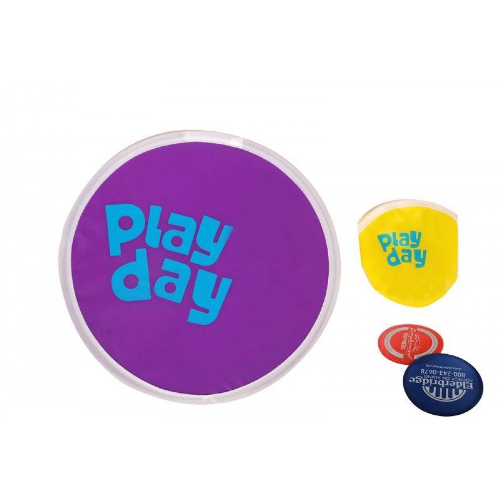 Promotional Pet Nylon Foldable Disc Flyer Promotional Pet Nylon Foldable Disc Flyer