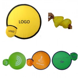 10" Folding Flying Disc with Logo