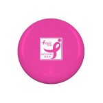 10" Style Hard Plastic Disc-Pantone 806C Pink Flying Discs with Logo