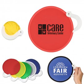 Customized Nylon Promotional Foldable Flying Disc/Fan