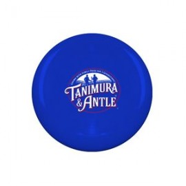 10" Hard Style Plastic Disc PMS2736 Blue- Full Color Logo Flying Discs with Logo