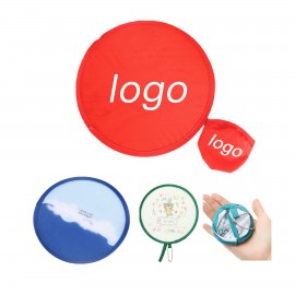 Folding Flying Disc with Logo