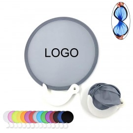 Customized Promotion Foldable Flying Disc Fans