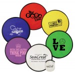 Personalized Flexible Nylon Flying Disc with Matching Pouch