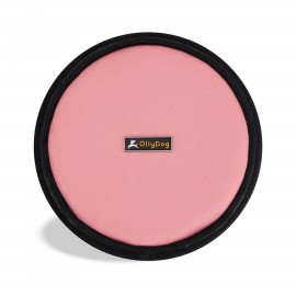 Logo Branded OllyDog Flyer Disc, Pink