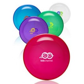 9.25 in. Translucent Color Flying Discs with Logo