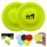 Silicone Hand-Push Flying Disc with Logo