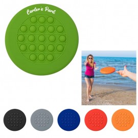 Promotional Push Pop Stress Reliever Flying Disc  Promotional Push Pop Stress Reliever Flying Disc