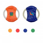 Round Rope Dog Flying Disc with Logo