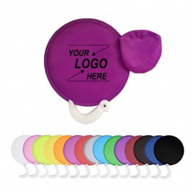 Custom Foldable Pop-Up Flying Disc Fan  Custom Foldable Pop-Up Flying Disc Fan