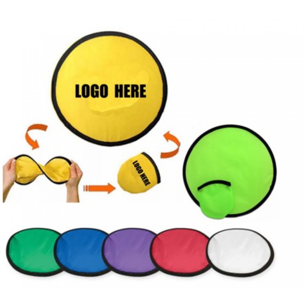 Custom Printed Folding Toy Pocket Flying Disc Custom Printed Folding Toy Pocket Flying Disc