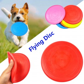 Soft Rubber Pet Flying Disc with Logo