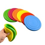 Logo Branded Silicone Pet Flying Disc