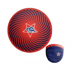 Customized Foldable Nylon Disc Fan With Pouch  Customized Foldable Nylon Disc Fan With Pouch