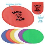 9.75" Pop-up Flying Disc w/ Pouch with Logo