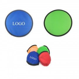 Foldable Pocket Flyer Disc with Logo with Logo