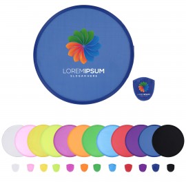 Folding Flyer Fan With Pouch with Logo