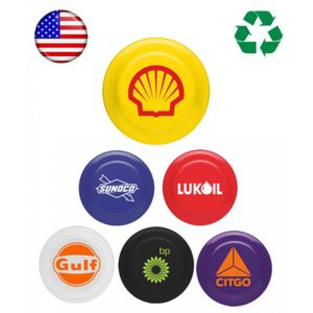 Promotional USA Made - Frisbee - 9 inch Round Flying Disc - Neon Colors
