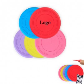 Personalized Silicone Dog Flying Disc