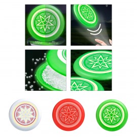 Glow-in-the-Dark Flying Disc - Safe, Soft, and Returnable Toy for Kids and Family Outdoor Games with Logo  Glow-in-the-Dark Flying Disc - Safe, Soft, and Returnable Toy for Kids and Family Outdoor Games with Logo