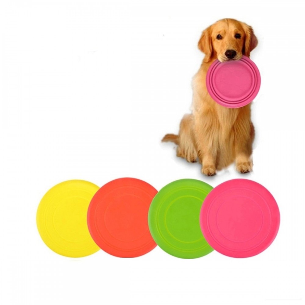 Silicone Dog Trainning Flying Disc with Logo