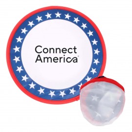 Patriotic Fold Up Flyer with Case with Logo