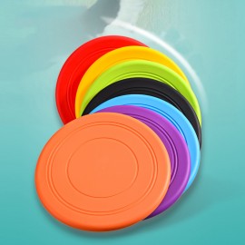 Rubber Pet Flying Disc with Logo