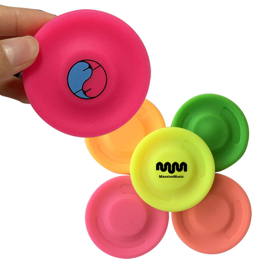 Mini Silicone Flying Disc with Logo