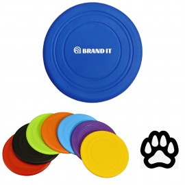 Custom 7" TPR Soft Flying Disc Pet Toy