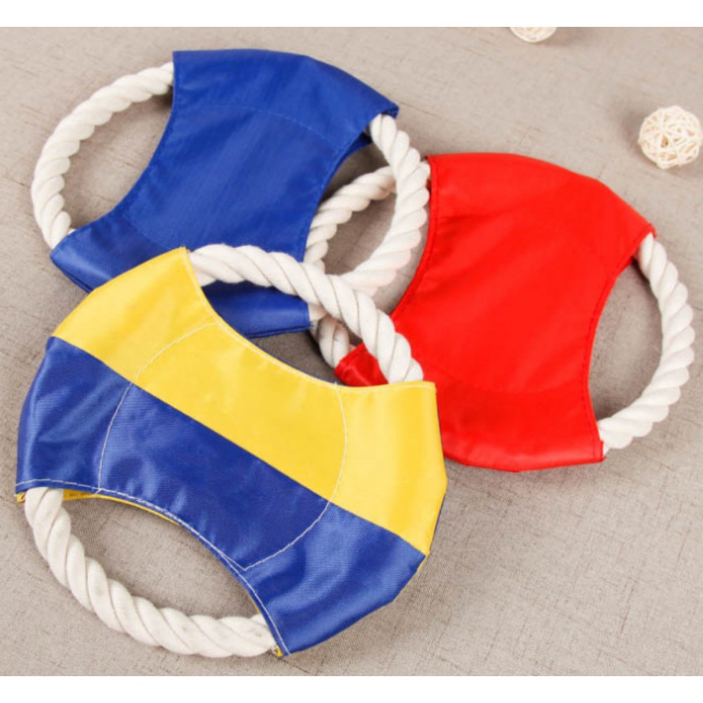 Customized Cotton Pet Toy Flying Disc