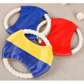 Customized Cotton Pet Toy Flying Disc