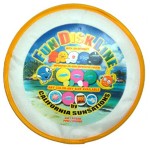 Logo Branded 10" Nylon Fun 4 Color Disk