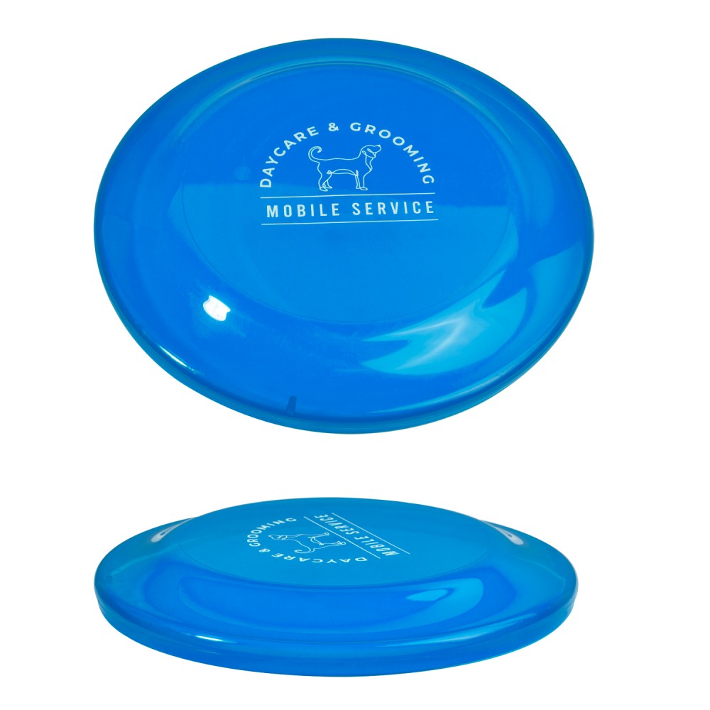 Logo Branded Transparent Flying Disc ( 2 Color)