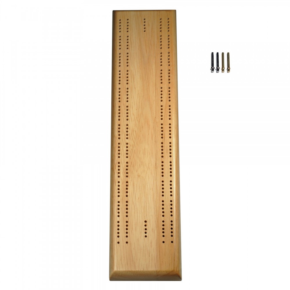 Custom Competition Cribbage Set-Solid Wood Sprint 2 Track Board