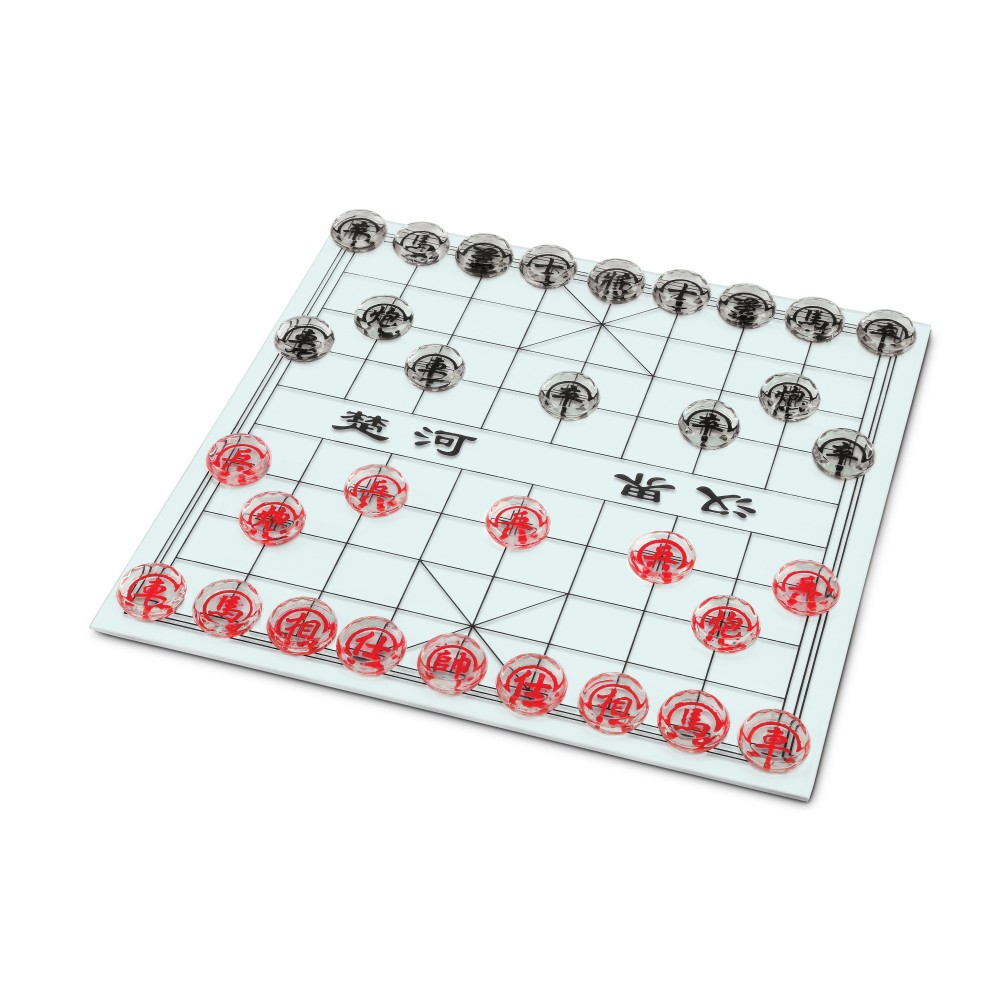 Personalized Chinese Set Set - Glass - Xiangqi Personalized Chinese Set Set - Glass - Xiangqi